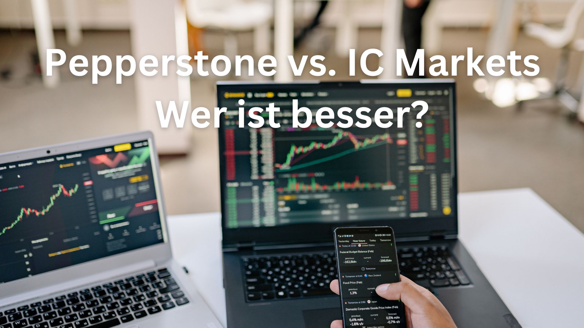 Pepperstone vs IC Markets Vergleich